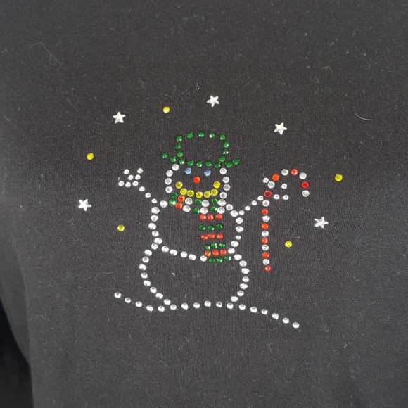 Snowman Holiday Top - Picture 2 of 3